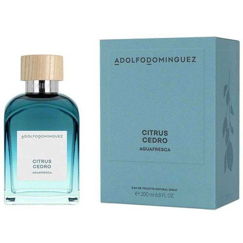 Adolfo Dominguez Agua Fresca Citrus Cedro Eau de Toilette 200 ml / 6.8 Fl Oz