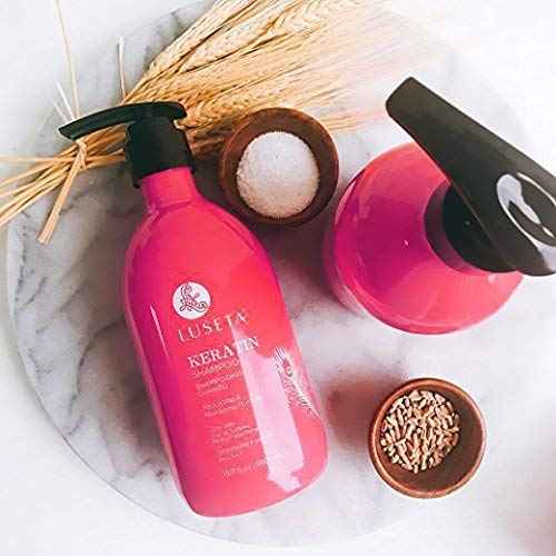 Luseta Keratin Shampoo and Conditioner & Hair Oil & Smooth Hair Mask