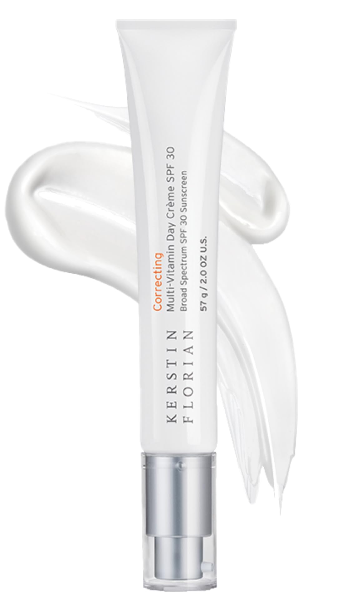 Kerstin Florian Multi Vitamin Day Creme SPF 30 | Daily Facial Moisturizer with Natural Zinc Oxide | Sunscreen with UVA and UVB Protection | Oil Free (2 oz)