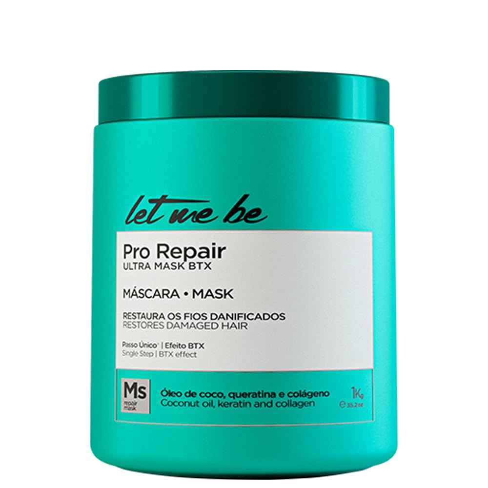 Let Me Be Pro Repair Ultra Mask BTX 1kg / 35.27 oz – Deep Conditioning Hair Mask for Damaged, Dry, Bleached, or Chemically Treated Hair – Intense Nourishment, Shine & Smoothness – Pro Repair
