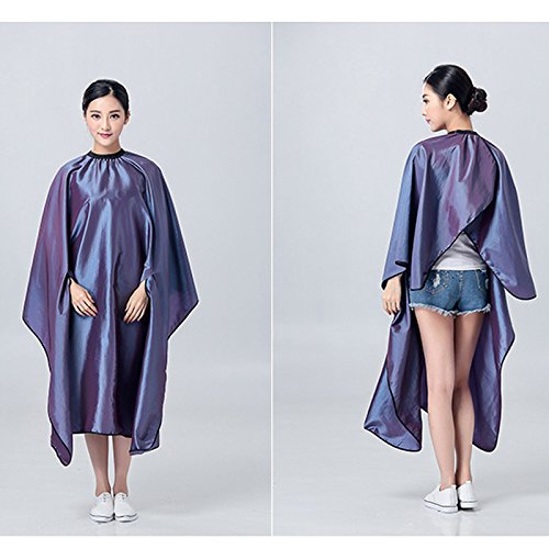 Hair Cut Hairdressing Cape Cloth Apron Stretch Out Hand Waterproof Salon Barber Gown 57 x 63
