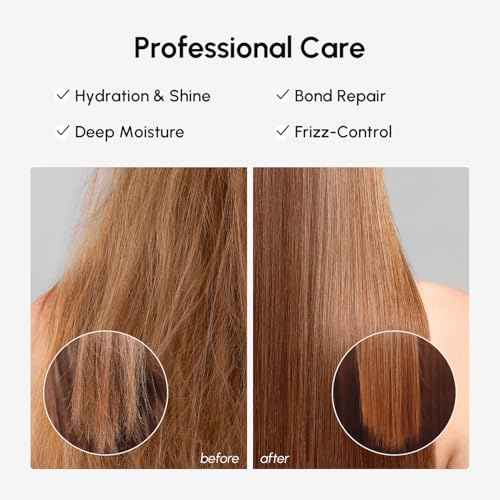 MAREE Deep Conditioning Hair Mask for Damaged Hair Treatment - Keratin Hair Care for Hydrating Growth Repair Moisturizing - Dry Curly Color Refreshing - Tratamiento Mascarilla Para el Cabello Seco