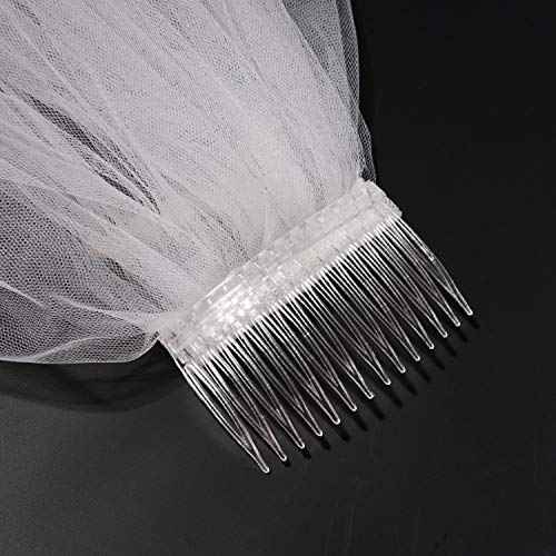 Pangda 10 Pieces Clear Hair Combs Women Hair Clip Combs 14 Teeth Plastic Bridal Wedding Veil Combs for Fine Hair Styling Accessories