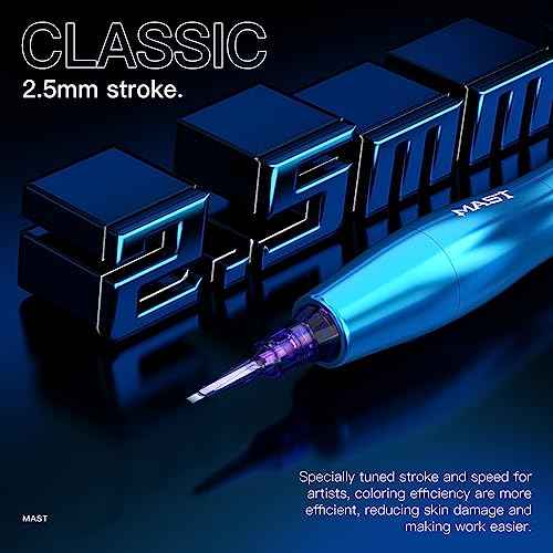 Mast Tattoo Kit Cordless Rotary Tattoo Machine gun Kit complete for beginners 2Pcs Changeable Battery Power Supply 20Pcs Tattoo Cartridge Needles