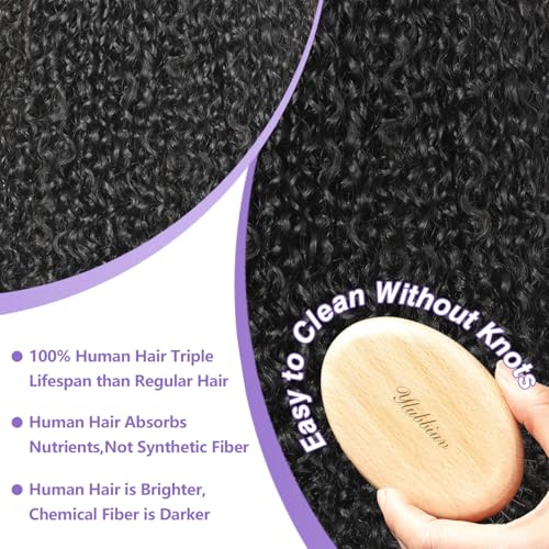 Deep Wave Lace Front Wigs Human Hair 13x6 HD Lace Front Wigs Human Hair 200% Density Pre Plucked Deep Wave Frontal Wig Deep Curly Wig for Women 24Inch