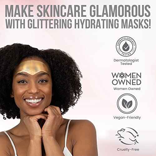 MISS SPA Forehead Wrinkle Patches, Hydrating Smoothing Forehead Mask, No-Tox Anti-Aging Wrinkle Patches, Fine Lines Serum Hydrogel Forehead Patch, Hydrate Skin and Smooth Fine Lines, 4 Patches