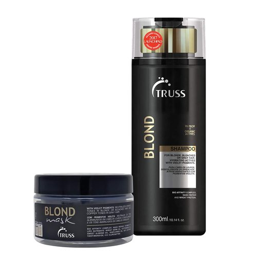 TRUSS Blond Mask Bundle with Blond Conditioner with Violet Pigment