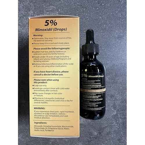 5% Minoxidil for Women Hair Growth Serum Topical Minoxidil Hair Regrowth Thicker Prevent Hair Loss for Thickening Longer Fuller Healthier Hair 2.05oz
