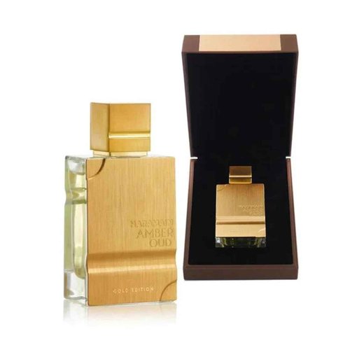 Al Haramain Amber Oud Gold Edition Eau De Parfum Spray 100ml (3.4 oz) - Unisex Arabian Perfume for Women & Men, Long-Lasting Amber Cologne with Refreshing & Sweet Fragrance