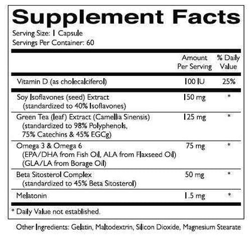 Quintessence Forti5 Hair Growth Nutritional Supplement and Vitamins with 5 Plus1 Key Substances, 1 Month Supply - 60 Caps.