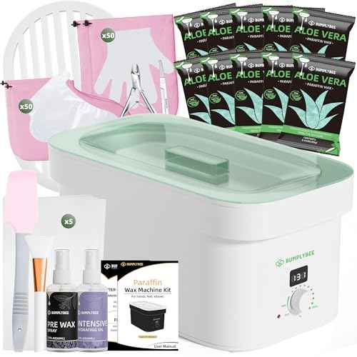 7000ml Paraffin Wax Machine for Hand and Feet-White Hand Wax Paraffin Machine for Hands with 10pcs Aloe Vera Paraffin Bath Refills,Ideal Gifts for Women