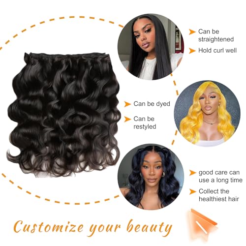 14A Brazilian Body Wave Bundles Human Hair 18 20 22 Inch 100% Real Raw Virgin Human Hair Bundles Body Wave 3 Bundles Human Hair Extension Natural Color£¨18 20 22£©