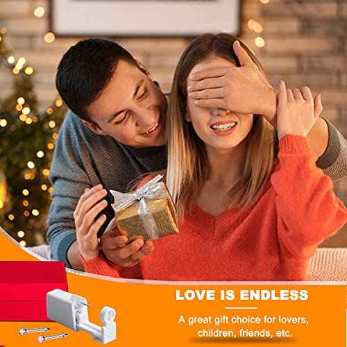 4-Pack Disposable Self Piercing Kit with Built-in Nose Studs, Very Safe Piercing Gun, Simple and Convenient Operation, Ideal for Family Use (White + Pink)