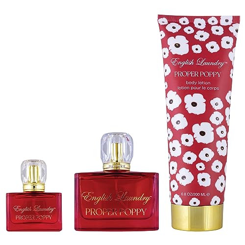 English Laundry Proper Poppy 3.4 fl. oz Eau de Parfum Gift Set for Her