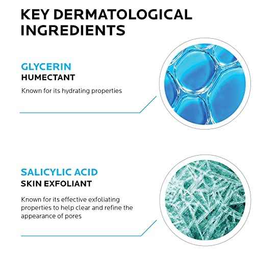 La Roche-Posay Effaclar Deep Cleansing Foaming Facial Cleanser, Cream Cleanser & Daily Face Wash for Oily Skin & Acne Prone Skin to Minimize Look of Pores
