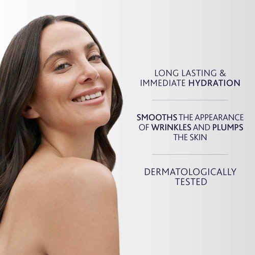 Institut Esthederm Intensive Hyaluronic Cream, Face Cream for Wrinkles, Fine Lines, and Dehydrated Skin, Face, Neck and Décolleté
