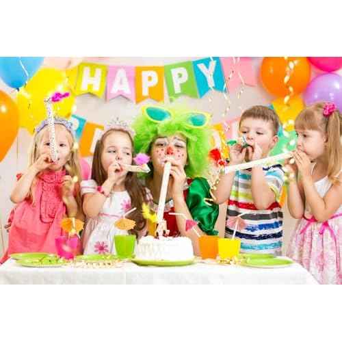 Huachi Princess Tiara Crown Headband Cute Tulle Tiaras Crowns Birthday Headbands for Women Teens Head Bands Party Favor Fairy Costume Hair Accessories (Pink)