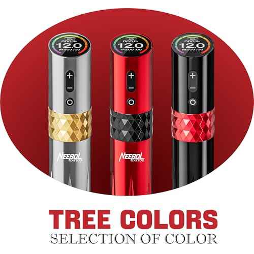 Neebol Tattoo Kit, Wireless Tattoo Pen Cordless Tattoo Gun Set With 20 Cartridge Needles Complete Tattoo Machine Kit for Beginners and Artists Tattoo Supplies Equipment (Black)