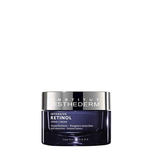 Institut Esthederm Intensive Retinol Cream, Aging Face Cream for Wrinkles and Uneven Skin Texture, Face and Neck