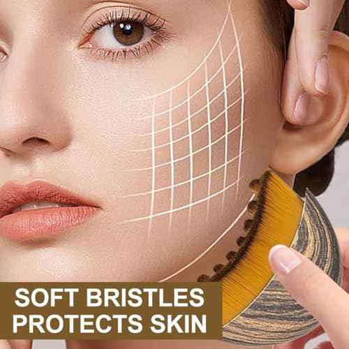 New Lymphatic Contour Face Brush, Lymphatic Drainage Massager for Face,Ergonomically Designed to Fit The Skin Precisely and Relieve Fatigue (1Pcs)