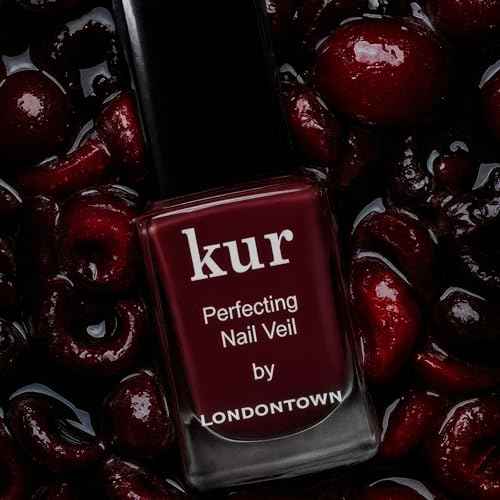 LONDONTOWN Nail Veil Enhancing Nail Care - Nail Protectant, Nail Strengthener, Natural Tint, Vegan and Cruelty-Free, Chip-Resistant