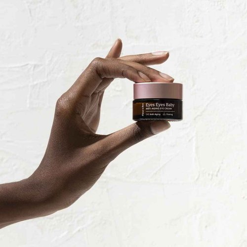 FLEUR & BEE Anti Aging Eye Cream | Clean, 100% Vegan & Cruelty Free | For Dark Circles, Puffiness and Wrinkles | All Skin Types | Eyes Eyes Baby 0.6 oz