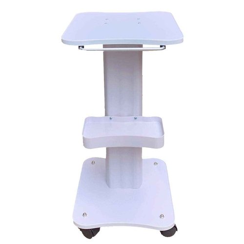 Cozyel Beauty Salon Trolley Cart with Wheels, 3 Tier Beauty Rolling Cart, Adjustable Tattoo Table Work Station, Salon Spa Rolling Trolley Stand