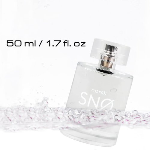 Geir Ness NORSK SNØ Eau de Parfum - Unisex Cologne with Fresh Herbs Sensual Perfume - Unisex Natural Perfume (50 ml)