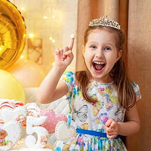 Crystal Tiara Crowns For Women Girls Princess Elegant Crown with Combs Women's Headbands Bridal Wedding Prom Birthday Party