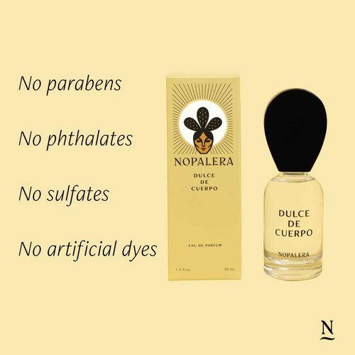 Nopalera Dulce de Cuerpo Eau de Parfum - Clean Fragrance for Women and Men - Violet, Amber, Vanilla and Sandalwood, Long-Lasting, Free From Artificial Ingredients, 50ML