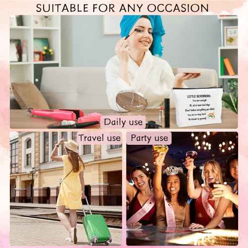 Inspirational Gifts Encouragement Motivational You Are Loved Positivity Emotional Support Stress Relief Cancer Patients Bereavement Sentimental Makeup Bag Christmas Gifts To Cheer Someone Up for Women