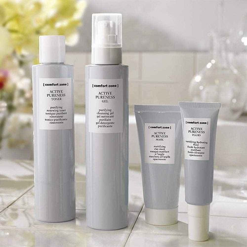 [ Comfort Zone ] Active Pureness Fluid, Mattifying Yet Hydrating Formula, Primer And Moisturizer For Oily Skin, 1 Fl. Oz.