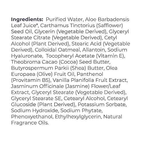 Derma E Jasmine and Vanilla Ultra Moisturizing Shea Body Lotion ? Vegan Hyaluronic Acid and Vitamin E Moisturizer for Dry Skin ? Cruelty Free Moisturizing Cream, 8 oz