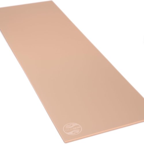 TrueSkin Platinum Silicone Tattoo Practice Skin - 12" x 36" Canvas - Super Thick (4-5mm) - Trade Show Quality - Fake Skin for Tattooing