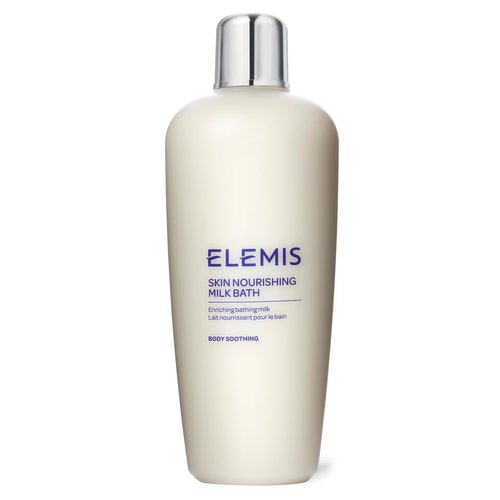 ELEMIS Skin Nourishing Milk Bath 400ml – Softening Body Cleanser for Dry Skin, Gently Moisturizes & Soothes with Milk Protein & Oat Extract