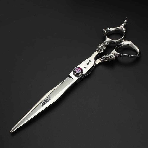Sharonds 6/7 inch Professional Hair Cutting Scissors Set Hair Cutting Scissors Thinning Teeth Shears Set,Sliver Scissors,Barber,Salon,Hairdressing Scissors Kit,Japanese 440C Scissors (7-inch 2pc)
