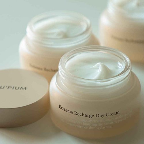 LU'PIUM Extreme Recharge Day Cream / 50ml, Korean skin care, nourishing, Moisturizing, Mucin, Anti-aging, Relieving skin stress, Compressed liposome