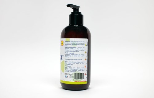 Knadix Hemp Oil Cream Ideal for Sensitive Skin Pack of 2-8 oz Each - Moisturizing and Emolient (2)