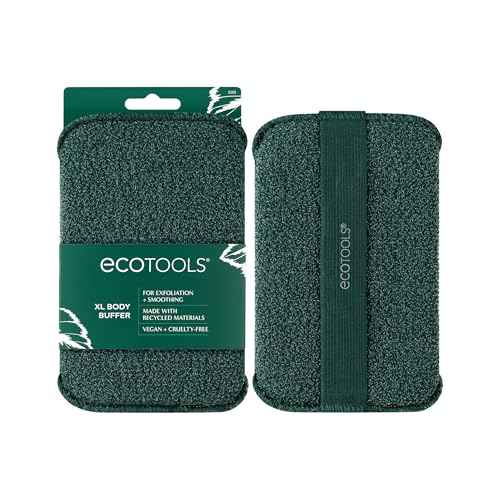 EcoTools XL Body Buffer, Exfoliating Body Scrubber, Large Sponge for Whole Body Cleansing, Quickly Remove Dry Skin, Eco-Friendly Bath Accessory for Men & Women, Cruelty-Free, 1 Count