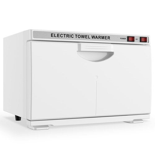 StateRiver Towel Warmer Cabinet, 16L Professional Hot Towel Warmer Heating Use for SPA, Massage, Salon, Barber and Home - White