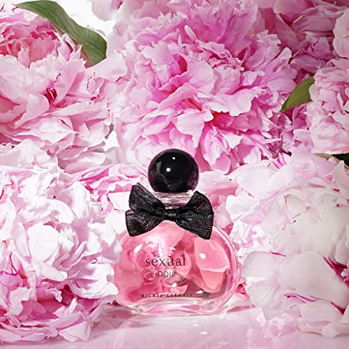 Michel Germain Sexual Noir Eau de Parfum Fragrance Spray, Top Notes of Strawberries, Mandarin and Lime, Long-Lasting, Warm Floral & Sensual Gift for Her