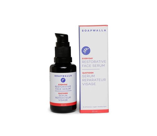 Soapwalla - Restorative Facial Serum | Vegan, Cruelty-Free, Clean Skincare (1 fl oz | 30 ml)