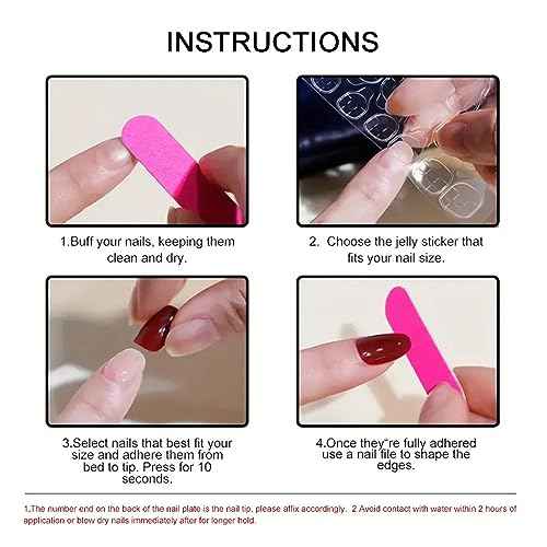 24Pcs Christmas Press on Nails Medium CEWEWP Coffin Snowflake Fake Nails Black Full Cover Acrylic Nails with Design Artificial Nails Xmas False Nails Black Flame Stick on Nails for Women