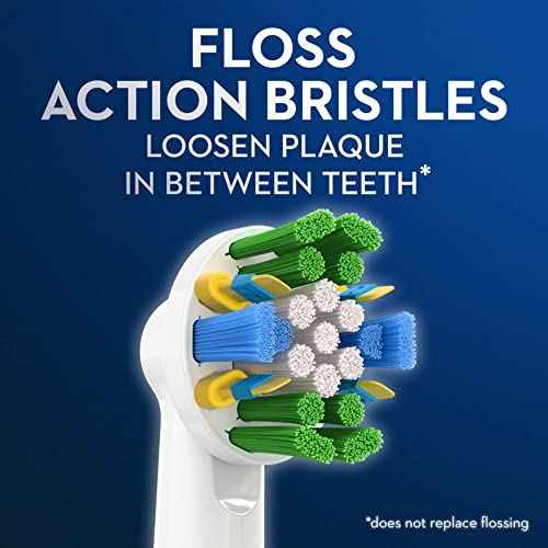 Oral-B FlossAction Electric Toothbrush Replacement Brush Heads Refills, 5 Count