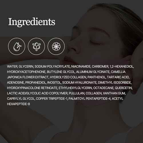 ROUND LAB Camellia Deep Collagen V Lifting Gel Mask 4EA | Double-chin Mask, Instant Cooling & Depuffing, Face Toning Belt, Collagen V-line, Improves Sagging Skin, Lifting & Firming 10g/0.35oz