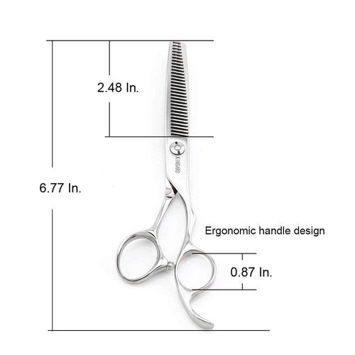 6 INCH hair cutting scissors and hair thinning scissors set professional hair scissors 440C Kinsaro