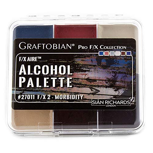 Graftobian F/X Aire Alcohol Activated Palette - SFX Makeup (F/X 2 - Morbidity)