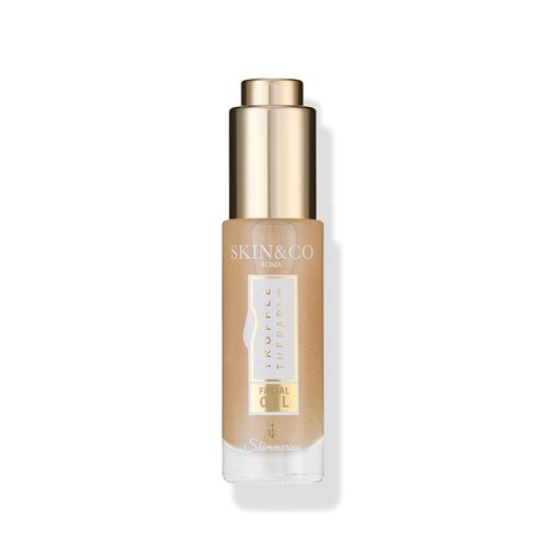SKIN&CO Truffle Therapy Shimmering Facial Oil, 1 FL OZ – Hydrating & Radiance-Boosting Moisturizer for All Skin Types – Luxurious Natural Oils with Antioxidants – Made in Italy