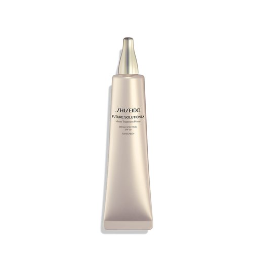 Shiseido Future Solution LX Infinite Treatment Primer SPF 30 - Smooths Pores, Controls Oil & Corrects Uneven Skin Tone - 8-Hour Hydration - Non-Comedogenic