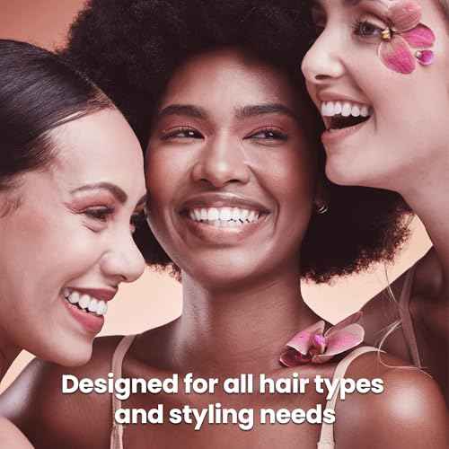 Hair Dryer with Diffuser, Surfit Blow Dryer, Foldable Travel Hairdryer, 110,000 RPM Professional Ionic Hair Dryer for All Hair Types, 1 Min Fast Drying, Precision Styling, No Heat Damage